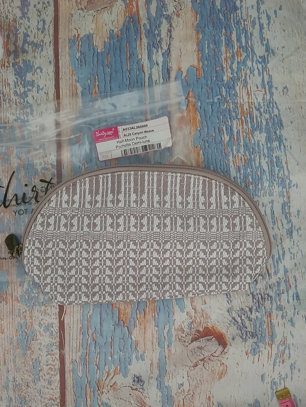 thirty one Half Moon Pouch Canyon Weave New